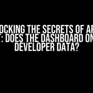 Unlocking the Secrets of Apple CloudKit: Does the Dashboard Only Show Developer Data?